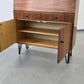 VINTAGE SEKRETÄR kommode schreibtisch holz nussbaum 60s retro midcentury