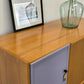 MID CENTURY SIDEBOARD kommode kleider schrank 60s vintage tv hifi highboard