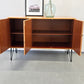 MID CENTURY SIDEBOARD kommode kleider schrank 60s vintage tv hifi highboard