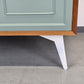 VINTAGE KOMMODE ablage flur schuhregal schuhschrank wohnzimmer bar holz nussbaum