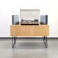 MASSIVHOLZ TV LOWBOARD hifi plattenspieler kommode sideboard