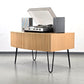 MASSIVHOLZ TV LOWBOARD hifi plattenspieler kommode sideboard