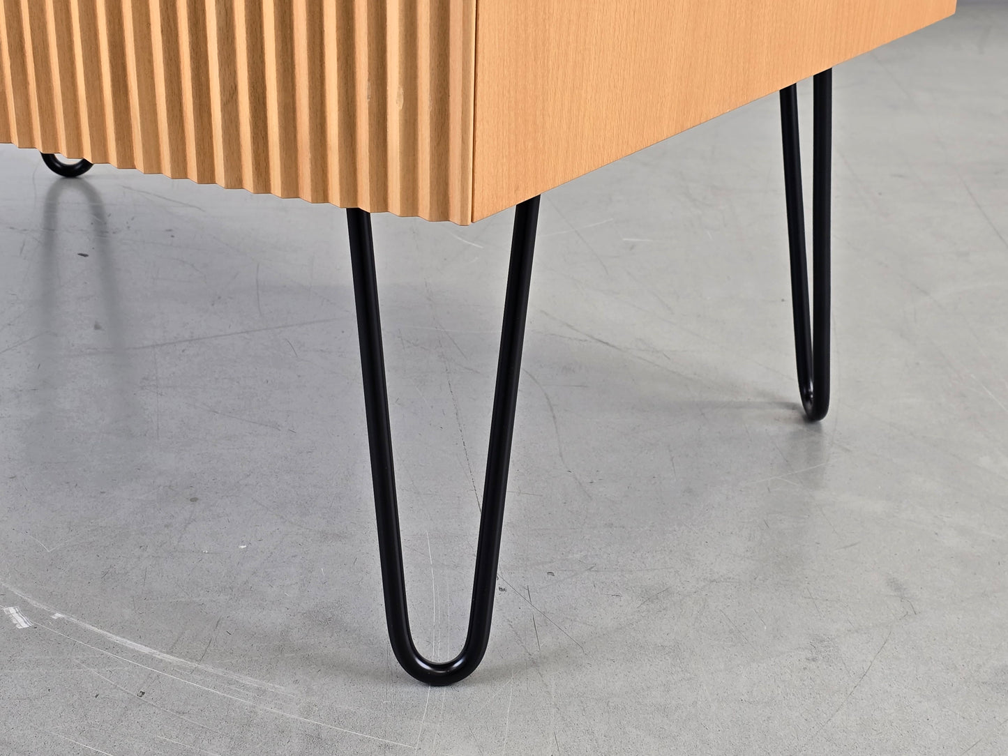 MASSIVHOLZ TV LOWBOARD hifi plattenspieler kommode sideboard
