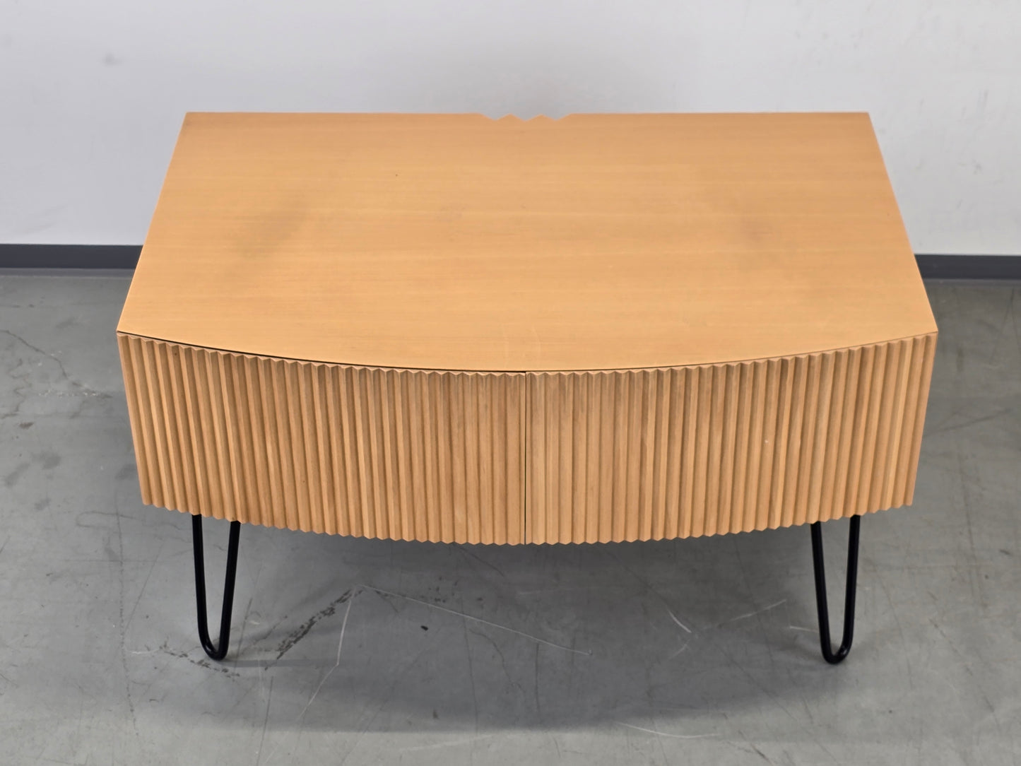 MASSIVHOLZ TV LOWBOARD hifi plattenspieler kommode sideboard