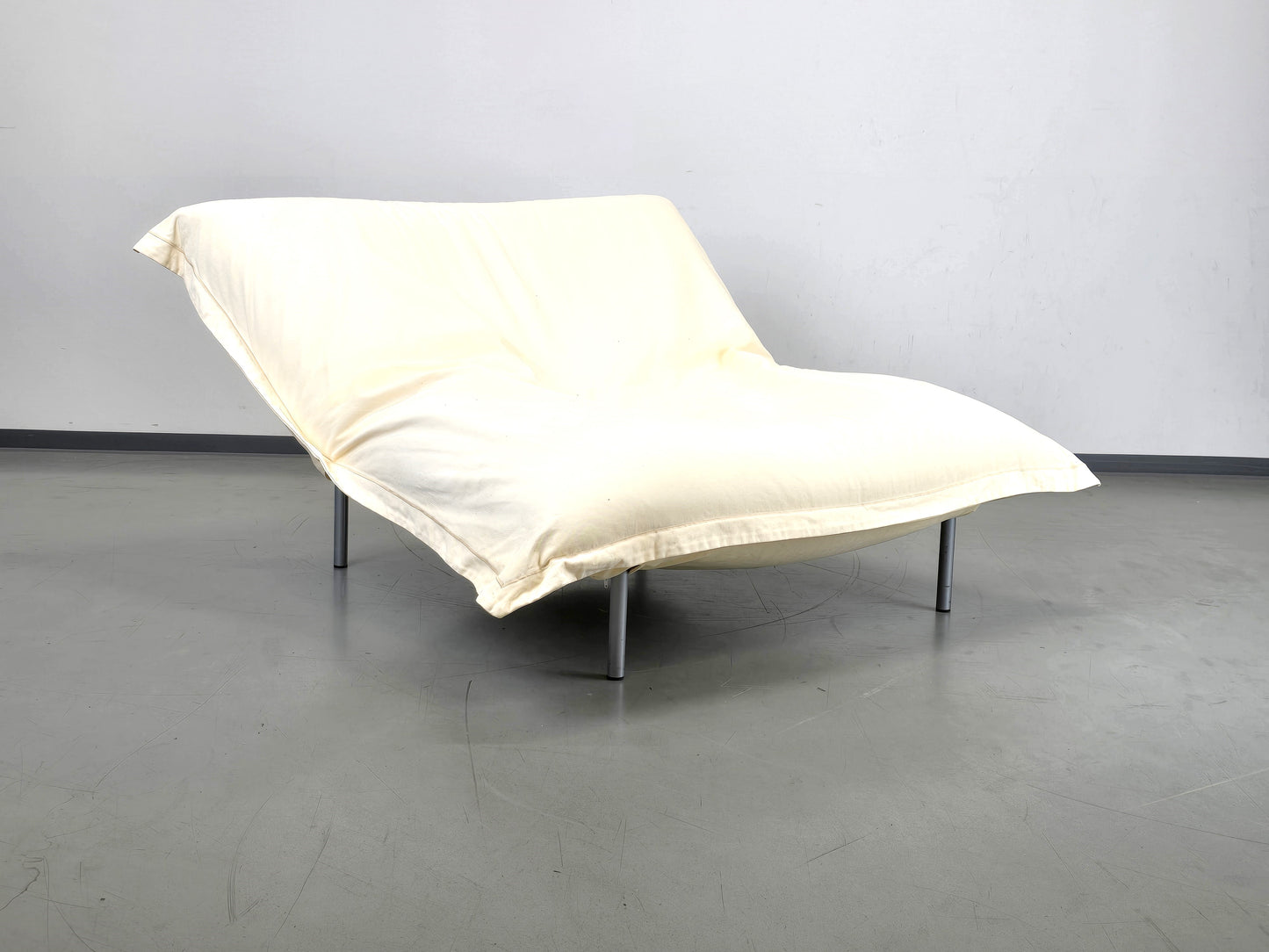 LIGNE ROSET SESSEL sofa couch CALIN vintage pascal mourgue beige sitzsack