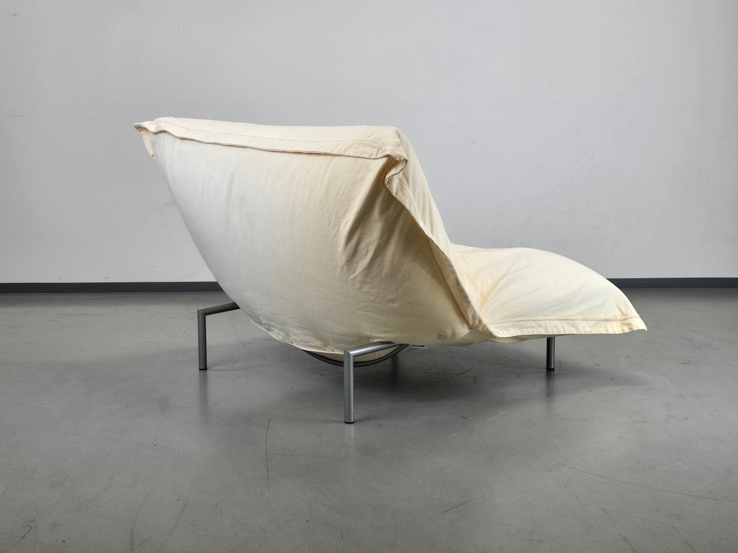 LIGNE ROSET SESSEL sofa couch CALIN vintage pascal mourgue beige sitzsack