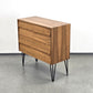 MID CENTURY SCHUBLADEN KOMMODE sideboard nussbaum holz vintage