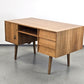 VINTAGE NUSSBAUM SCHREIBTISCH tisch büro holz mid century 1960er