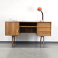 VINTAGE NUSSBAUM SCHREIBTISCH tisch büro holz mid century 1960er