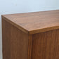 TEAK HOLZ SCHRÄNKCHEN kommode sideboard vintage bar schiebetüren
