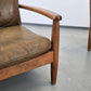 DANISH TEAK SESSEL holz dänemark armchair tv vintage mid century stuhl