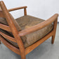 DANISH TEAK SESSEL holz dänemark armchair tv vintage mid century stuhl