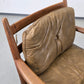 DANISH TEAK SESSEL holz dänemark armchair tv vintage mid century stuhl