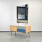 VINTAGE SPIEGELKOMMODE sideboard kommode spiegel flur schminktisch