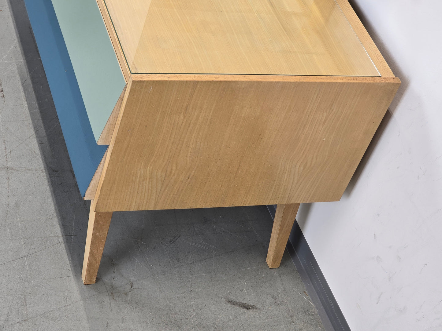 VINTAGE SPIEGELKOMMODE sideboard kommode spiegel flur schminktisch