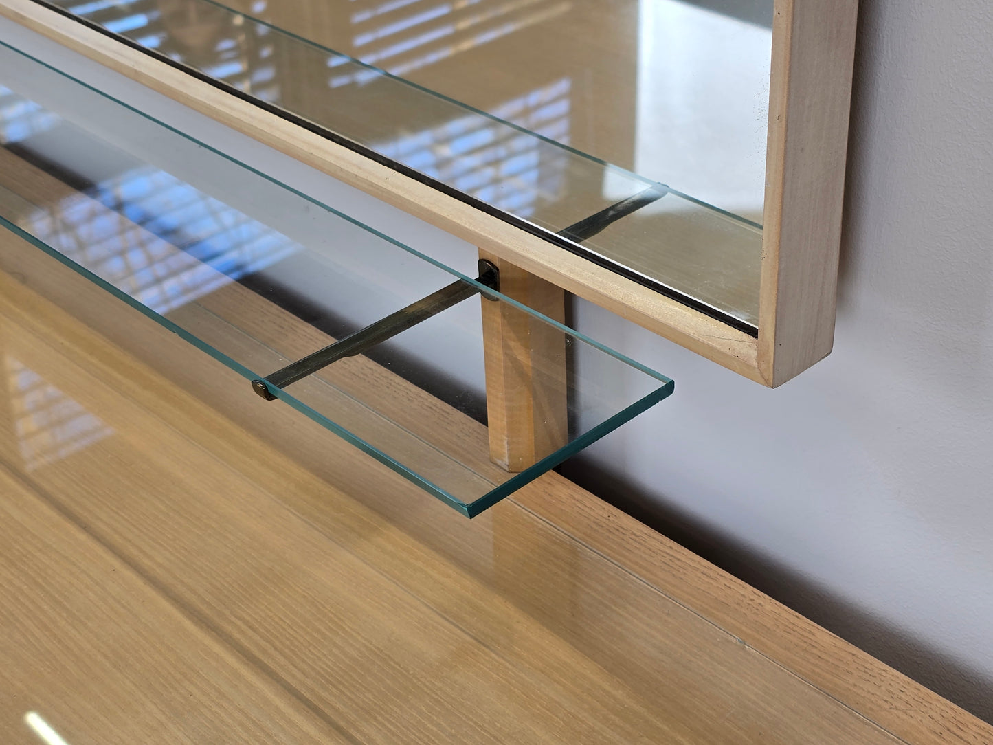 VINTAGE SPIEGELKOMMODE sideboard kommode spiegel flur schminktisch