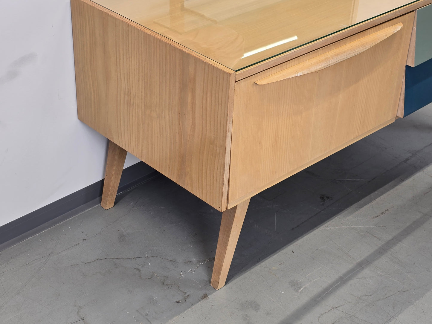 VINTAGE SPIEGELKOMMODE sideboard kommode spiegel flur schminktisch