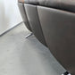 DE SEDE SOFA couch garnitur ds31 leder metall chrom tv sessel relax ds35 braun