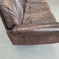 DE SEDE SOFA couch garnitur ds31 leder metall chrom tv sessel relax ds35 braun