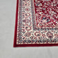 VINTAGE TEPPICH orient 170x240 ornamente isfahan rot muster wollteppich