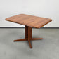 KORUP ESSTISCH danish teak tisch vintage mid century esszimmer holz ausziehbar rechteckig stolenfabrik denmark