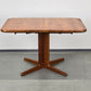KORUP ESSTISCH danish teak tisch vintage mid century esszimmer holz ausziehbar rechteckig stolenfabrik denmark