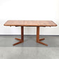 KORUP ESSTISCH danish teak tisch vintage mid century esszimmer holz ausziehbar rechteckig stolenfabrik denmark