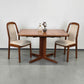 KORUP ESSTISCH danish teak tisch vintage mid century esszimmer holz ausziehbar rechteckig stolenfabrik denmark