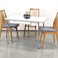VINTAGE STUHL 1von3 esszimmer küche esstisch mid century holz sprossen Taupe