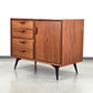 RIESTENPATT TEAK SIDEBOARD kommode tv board vintage kleider schubladen