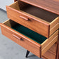 RIESTENPATT TEAK SIDEBOARD kommode tv board vintage kleider schubladen