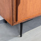 MID CENTURY TEAK SCHRANK vintage wohnzimmer kleider regal kommode holz vitrine