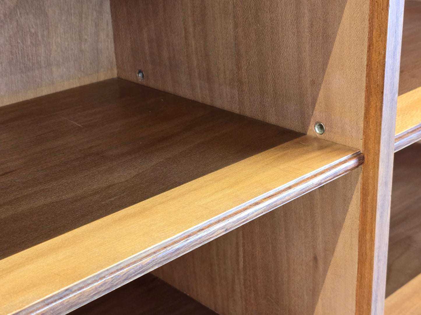 MID CENTURY TEAK SCHRANK vintage wohnzimmer kleider regal kommode holz vitrine