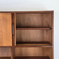 MID CENTURY TEAK SCHRANK vintage wohnzimmer kleider regal kommode holz vitrine