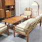 MID CENTURY TEAK SCHRANK vintage wohnzimmer kleider regal kommode holz vitrine