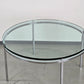 MID CENTURY COUCHTISCH tisch wohnzimmer glas rund coffee table vintage