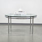 MID CENTURY COUCHTISCH tisch wohnzimmer glas rund coffee table vintage