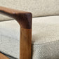 SVEN ELLEKAER SESSEL tv armchair vintage teak holz komfort denmark stuhl ottomane