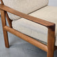 SVEN ELLEKAER SESSEL tv armchair vintage teak holz komfort denmark stuhl ottomane