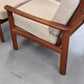 SVEN ELLEKAER SESSEL tv armchair vintage teak holz komfort denmark stuhl ottomane
