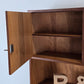 MID CENTURY TEAK SCHRANK vintage wohnzimmer kleider regal kommode holz
