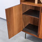 MID CENTURY TEAK SCHRANK vintage wohnzimmer kleider regal kommode holz