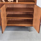 MID CENTURY TEAK SCHRANK vintage wohnzimmer kleider regal kommode holz