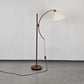 DOMUS TEAK STEHLAMPE leuchte lampe steh holz vintage designer