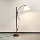 DOMUS TEAK STEHLAMPE leuchte lampe steh holz vintage designer