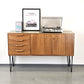 MID CENTURY SIDEBOARD tv holz nussbaum board vintage kommode wohnzimmer