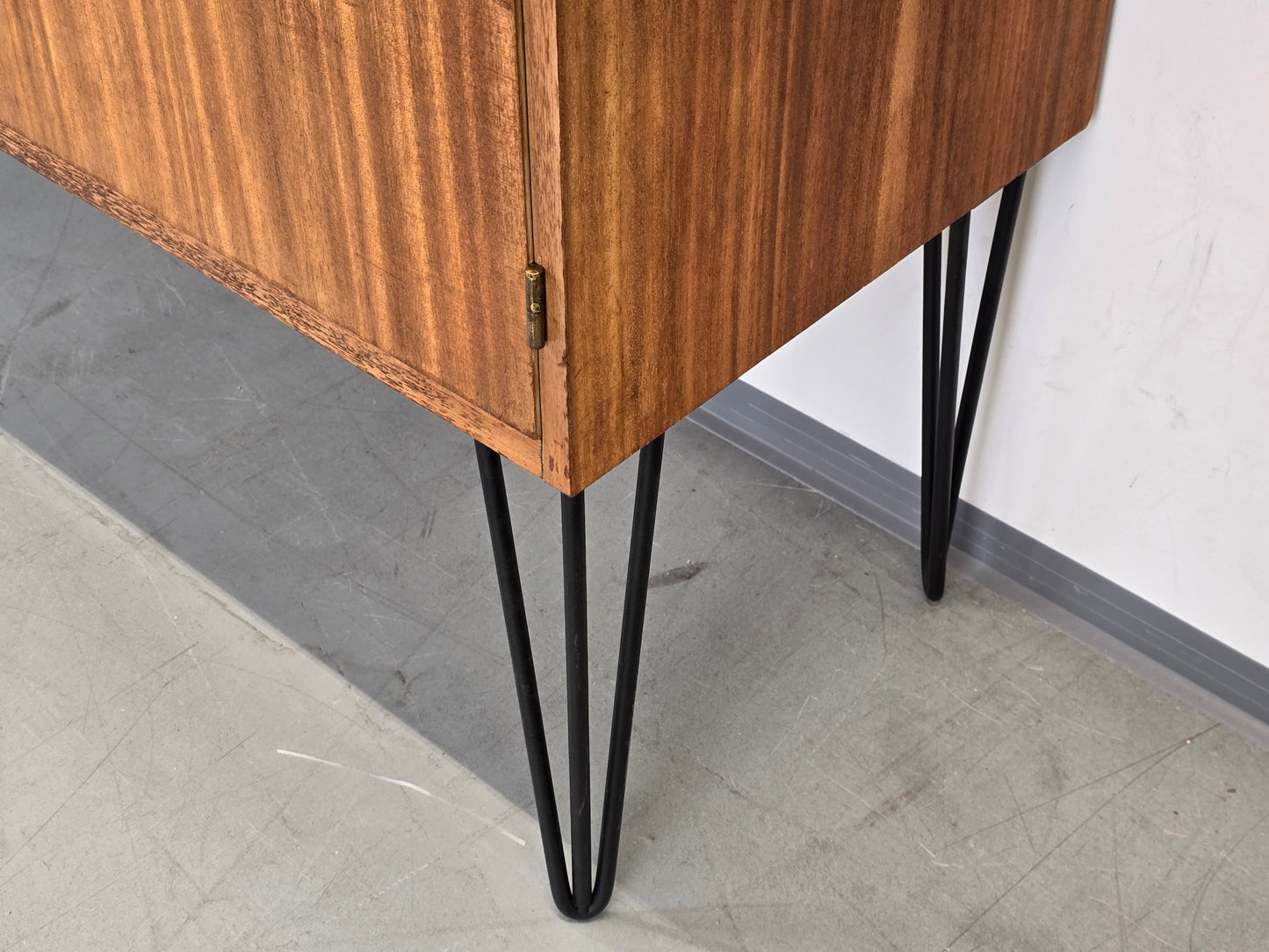 MID CENTURY SIDEBOARD tv holz nussbaum board vintage kommode wohnzimmer