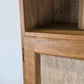 MASSIV EICHE SCHRANK regal bücherregal tv wohnzimmer holz vintage boho