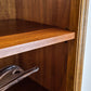 VINTAGE REGAL bücherregal nussbaum vintage holz schrank kommode pastell
