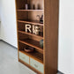 VINTAGE REGAL bücherregal nussbaum vintage holz schrank kommode pastell
